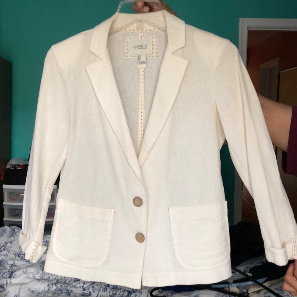 Linen Blend Jacket